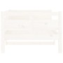 Solid white pine wood sofa bed 90x190 cm by vidaXL, Beds and slatted bases - Ref: Foro24-820308, Price: 114,03 €, Discount: %
