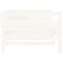 Solid white pine wood sofa bed 90x190 cm by vidaXL, Beds and slatted bases - Ref: Foro24-820308, Price: 112,60 €, Discount: %