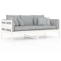 Solid white pine wood sofa bed 90x190 cm by vidaXL, Beds and slatted bases - Ref: Foro24-820308, Price: 112,60 €, Discount: %