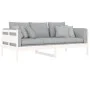 Solid white pine wood sofa bed 90x190 cm by vidaXL, Beds and slatted bases - Ref: Foro24-820308, Price: 112,60 €, Discount: %