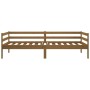 Honigbraunes Schlafsofa aus massivem Kiefernholz, 90 x 190 cm von vidaXL, Betten und Lattenroste - Ref: Foro24-814637, Preis:...