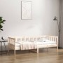 Sofá cama madera maciza de pino 90x190 cm de vidaXL, Camas y somieres - Ref: Foro24-814644, Precio: 108,73 €