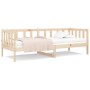 Sofá cama madera maciza de pino 90x190 cm de vidaXL, Camas y somieres - Ref: Foro24-814644, Precio: 108,82 €, Descuento: %