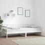 Schlafsofa aus massivem weißem Kiefernholz, 80 x 200 cm von vidaXL, Betten und Lattenroste - Ref: Foro24-820363, Preis: 98,87...