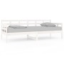 Sofá cama madera maciza de pino blanco 80x200 cm de vidaXL, Camas y somieres - Ref: Foro24-820363, Precio: 121,65 €, Descuent...