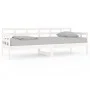 Solid white pine wood sofa bed 80x200 cm by vidaXL, Beds and slatted bases - Ref: Foro24-820363, Price: 98,87 €, Discount: %