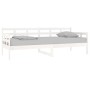 Sofá cama madera maciza de pino blanco 80x200 cm de vidaXL, Camas y somieres - Ref: Foro24-820363, Precio: 121,65 €, Descuent...