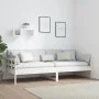 Schlafsofa aus massivem weißem Kiefernholz, 80 x 200 cm von vidaXL, Betten und Lattenroste - Ref: Foro24-820363, Preis: 98,87...