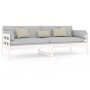 Sofá cama madera maciza de pino blanco 80x200 cm de vidaXL, Camas y somieres - Ref: Foro24-820363, Precio: 121,65 €, Descuent...