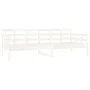 Solid white pine wood sofa bed 80x200 cm by vidaXL, Beds and slatted bases - Ref: Foro24-820363, Price: 98,87 €, Discount: %