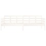 Sofá cama madera maciza de pino blanco 80x200 cm de vidaXL, Camas y somieres - Ref: Foro24-820363, Precio: 121,65 €, Descuent...