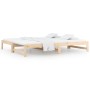 Removable sofa bed solid pine wood 2x(90x190) cm by vidaXL, Beds and slatted bases - Ref: Foro24-820437, Price: 116,64 €, Dis...
