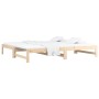 Removable sofa bed solid pine wood 2x(90x190) cm by vidaXL, Beds and slatted bases - Ref: Foro24-820437, Price: 116,64 €, Dis...