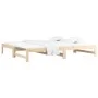 Removable sofa bed solid pine wood 2x(90x190) cm by vidaXL, Beds and slatted bases - Ref: Foro24-820437, Price: 115,08 €, Dis...