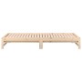 Removable sofa bed solid pine wood 2x(90x190) cm by vidaXL, Beds and slatted bases - Ref: Foro24-820437, Price: 116,64 €, Dis...