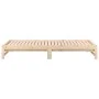 Removable sofa bed solid pine wood 2x(90x190) cm by vidaXL, Beds and slatted bases - Ref: Foro24-820437, Price: 115,08 €, Dis...