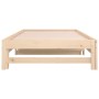Removable sofa bed solid pine wood 2x(90x190) cm by vidaXL, Beds and slatted bases - Ref: Foro24-820437, Price: 116,64 €, Dis...