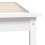 Massives Bettgestell aus weißem Kiefernholz, 90 x 200 cm von vidaXL, Betten und Lattenroste - Ref: Foro24-820527, Preis: 68,8...