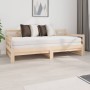 Removable sofa bed solid pine wood 2x(90x190) cm by vidaXL, Beds and slatted bases - Ref: Foro24-820382, Price: 165,73 €, Dis...