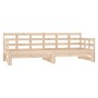 Removable sofa bed solid pine wood 2x(90x190) cm by vidaXL, Beds and slatted bases - Ref: Foro24-820382, Price: 165,73 €, Dis...