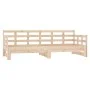 Removable sofa bed solid pine wood 2x(90x190) cm by vidaXL, Beds and slatted bases - Ref: Foro24-820382, Price: 163,31 €, Dis...