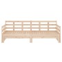 Removable sofa bed solid pine wood 2x(90x190) cm by vidaXL, Beds and slatted bases - Ref: Foro24-820382, Price: 165,73 €, Dis...