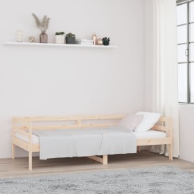 Schlafsofa aus massivem Kiefernholz, 80 x 200 cm von vidaXL, Betten und Lattenroste - Ref: Foro24-814674, Preis: 123,71 €, Ra...