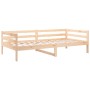 Sofá cama madera maciza de pino 80x200 cm de vidaXL, Camas y somieres - Ref: Foro24-814674, Precio: 123,71 €, Descuento: %