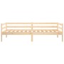 Sofá cama madera maciza de pino 80x200 cm de vidaXL, Camas y somieres - Ref: Foro24-814674, Precio: 123,71 €, Descuento: %