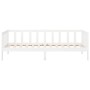 Sofá cama madera maciza de pino blanco 90x190 cm de vidaXL, Camas y somieres - Ref: Foro24-814645, Precio: 118,11 €, Descuent...