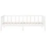 Solid white pine wood sofa bed 90x190 cm by vidaXL, Beds and slatted bases - Ref: Foro24-814645, Price: 116,14 €, Discount: %