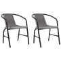 Set comedor de jardín 7 pzas con cojines ratán sintético beige