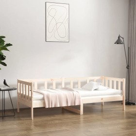 Schlafsofa aus massivem Kiefernholz, 80 x 200 cm von vidaXL, Betten und Lattenroste - Ref: Foro24-814684, Preis: 119,68 €, Ra...