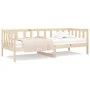 Sofá cama madera maciza de pino 80x200 cm de vidaXL, Camas y somieres - Ref: Foro24-814684, Precio: 117,61 €, Descuento: %