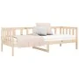 Sofá cama madera maciza de pino 80x200 cm de vidaXL, Camas y somieres - Ref: Foro24-814684, Precio: 117,61 €, Descuento: %