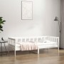 Solid white pine wood sofa bed 80x200 cm by vidaXL, Beds and slatted bases - Ref: Foro24-814685, Price: 152,07 €, Discount: %
