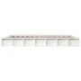 Estructura de cama madera maciza blanco 120x200 cm de vidaXL, Camas y somieres - Ref: Foro24-820682, Precio: 145,25 €, Descue...