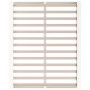 Weißer Massivholzbettrahmen 200x200 cm von vidaXL, Betten und Lattenroste - Ref: Foro24-820657, Preis: 184,98 €, Rabatt: %
