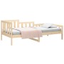 Solid pine wood sofa bed 90x200 cm by vidaXL, Beds and slatted bases - Ref: Foro24-820726, Price: 93,35 €, Discount: %