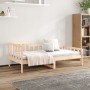 Schlafsofa aus massivem Kiefernholz, 90 x 200 cm von vidaXL, Betten und Lattenroste - Ref: Foro24-820726, Preis: 93,35 €, Rab...