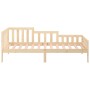 Sofá cama madera maciza de pino 90x200 cm de vidaXL, Camas y somieres - Ref: Foro24-820726, Precio: 93,29 €