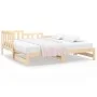 Removable sofa bed solid pine wood 2x(90x190) cm by vidaXL, Beds and slatted bases - Ref: Foro24-820746, Price: 132,75 €, Dis...