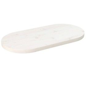 Oval table top solid white pine wood 60x30x2.5 cm by vidaXL, Table tops - Ref: Foro24-824341, Price: 25,07 €, Discount: %