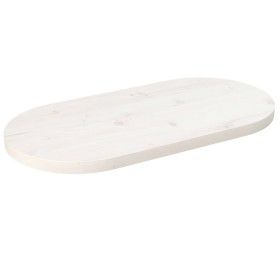 Oval table top solid white pine wood 70x35x2.5 cm by vidaXL, Table tops - Ref: Foro24-824346, Price: 33,31 €, Discount: %