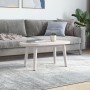 Ovale Tischplatte aus massivem weißem Kiefernholz, 70 x 35 x 2,5 cm von vidaXL, Tischplatten - Ref: Foro24-824346, Preis: 33,...