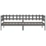 Sofá cama madera maciza de pino gris 90x200 cm de vidaXL, Camas y somieres - Ref: Foro24-820758, Precio: 94,15 €, Descuento: %