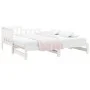Removable sofa bed solid white pine wood 2x(90x200) cm by vidaXL, Beds and slatted bases - Ref: Foro24-820742, Price: 161,33 ...