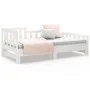Removable sofa bed solid white pine wood 2x(90x200) cm by vidaXL, Beds and slatted bases - Ref: Foro24-820742, Price: 161,33 ...