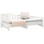 Removable sofa bed solid white pine wood 2x(90x200) cm by vidaXL, Beds and slatted bases - Ref: Foro24-820742, Price: 161,33 ...