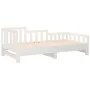 Removable sofa bed solid white pine wood 2x(90x200) cm by vidaXL, Beds and slatted bases - Ref: Foro24-820742, Price: 161,33 ...